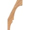 Ekena Millwork 3 1/2"W x 8"D x 16"H Balboa Smooth Knee Brace, Western Red Cedar BRC04X08X16BOA00SWR - alternate 2